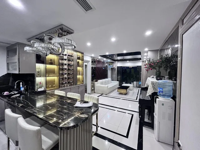 💥Nội thất tiền tỷ, Tòa E1 Chelsea Park Trần Kim Xuyến 98m2, tối ưu công năng, tiện ích Vip