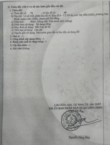 Bán đất đường Hòa Phú 2 - Trục thông Nguyễn Chơn