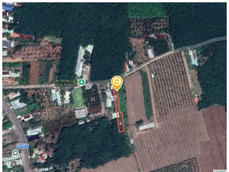 Bán đất 881.2m² có sẵn 100m² thổ cư ngang 10m giá 980 triệu tại Xã An Long