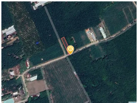 Bán đất 597.7m² có sẵn 100m² thổ cư ngang 10m tại Xã An Long