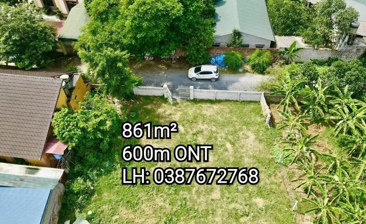 861m - 600 thổ cư - mặt tiền 21m - chỉ loanh quanh 11 triệu/m