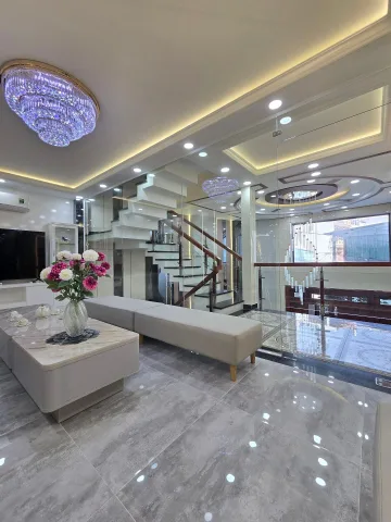Nhà Phố 5 Tầng 2 Mặt Tiền Diện Tích 64m2 Xe Hơi Đậu Cửa Cách 11m Ra Lê Đức Thọ P13 Gò Vấp