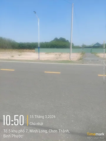 Bán đất 191m² có sẵn 50m² thổ cư ngang 5m giá 1.15 tỷ tại Phường Minh Hưng