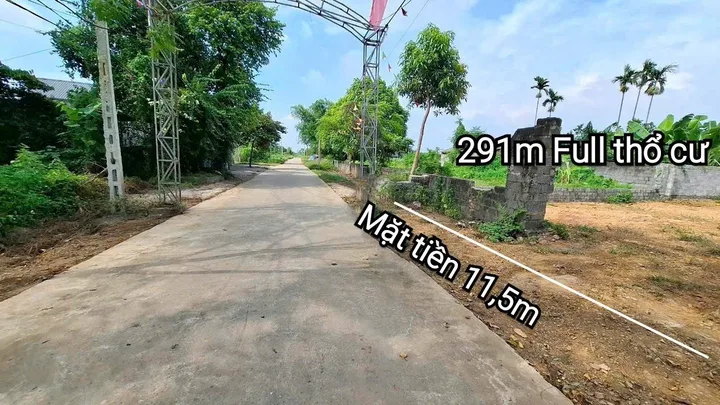 291m Full thổ cư (tách đc 2 lô) - cách QL21A và trường SQ đặc công 500m