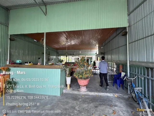 BÁN ĐẤT SẴN NHÀ MT TIỂU LA
BÌNH QUÝ, THĂNG BÌNH, QUẢNG NAM.
