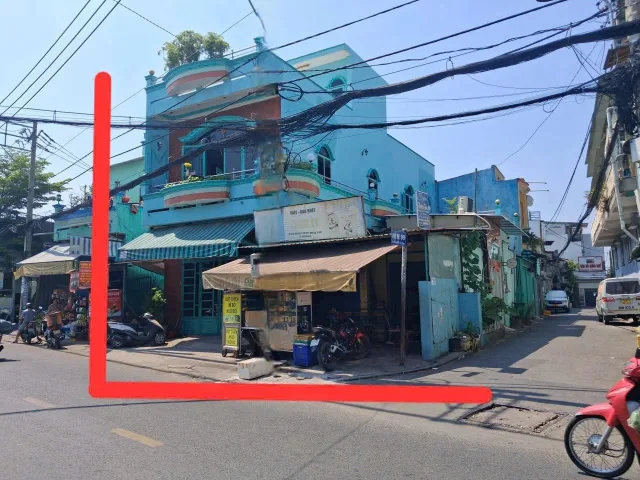 Bán nhà góc 2MT đường Lê Đình Cẩn phường Tân Tạo quận Bình Tân TPHCM, DT: 11x19m.