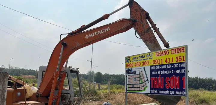 Bán Đất Biệt Thự KDC Thái Sơn Phước Kiển Nhà Bè. Trục Thông Vị Trí Đẹp. Giá: 70tr/m2