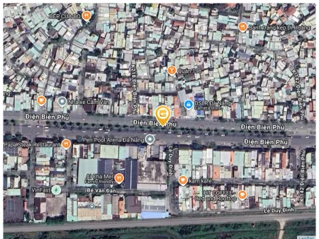 Cho thuê nhà mặt tiền kinh doanh Điện Biên Phủ (70 m2), Thanh Khê - Đà Nẵng, Giá 22tr/ tháng
