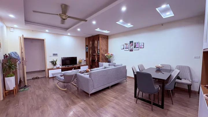 Căn hộ 78m² thiết kế linh hoạt 3 phòng ngủ – lý tưởng cho gia đình đông người