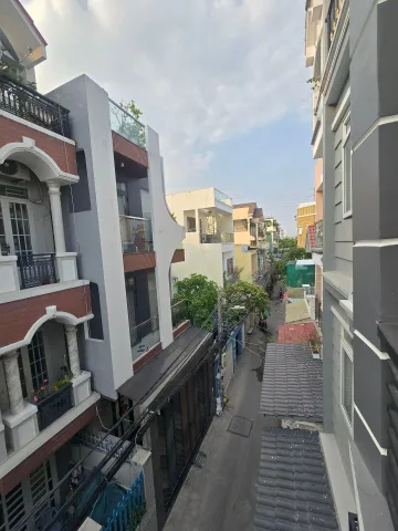 MẶT TIỀN HẺM XE HƠI MATIS THÔNG- P. PHÚ THUẬN - 3 LẦU - NHỈNH 6 TỶ.