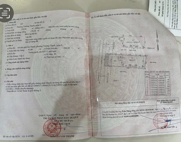 Bán nhanh biệt thự mặt tiền đường số 5, cách đường Lò Lu 90m