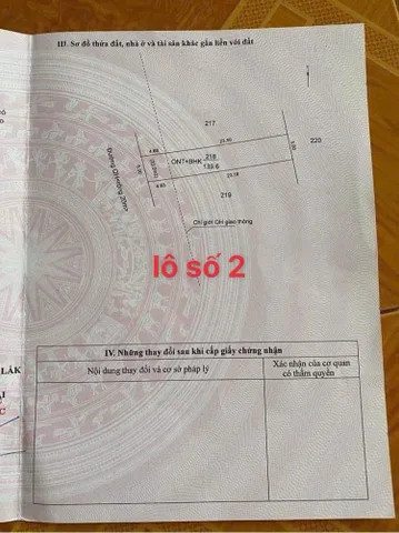 Bán đất 139.7m² có sẵn 60m² thổ cư ngang 5.0m giá 1.5 tỷ tại Phường Tân An