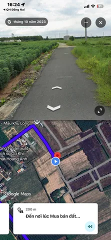 Cần nhượng lại lô đất full thổ cư đường nhựa giá 750 triệu gần sân bay