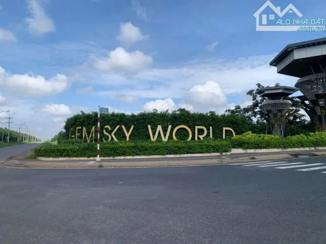 CẦN THANH LÍ GẤP LÔ ĐẤT TRONG KHU GEM SKY WORLD_100M2 SỔ SẴN_1TY990 MẶT TIỀN ĐƯỜNG LỚN_KẾT NỐI VỀ SÂN BAY CHỈ 5P.