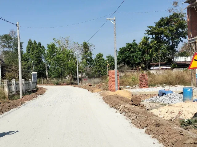 Bán đất 185.4m² có sẵn 80m² thổ cư ngang 5m giá 1.15 tỷ tại Xã Bàu Bàng