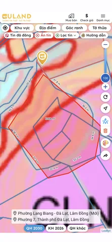 Bán đất 7000m² có sẵn 5000m² thổ cư ngang 70m giá 30 tỷ tại Phường Lang Biang - Đà Lạt