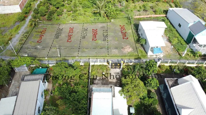 Cần bán 2 nền liền kề 10 x 20m full đất ở - DT830 Mỹ Lệ, Cần đước, Long An (tây ninh mới) chỉ 1,1 tỷ/ nền