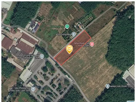 Bán đất 4920.8m² có sẵn 150m² thổ cư ngang 35m giá 15 tỷ tại Phường Hòa Lợi