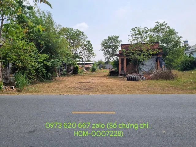 (B614) Đất mặt tiền Đỗ Đăng Tuyển, xã Nhuận Đức, dt 1.132m2, thổ cư 964m2, giá 7 tỷ 500
