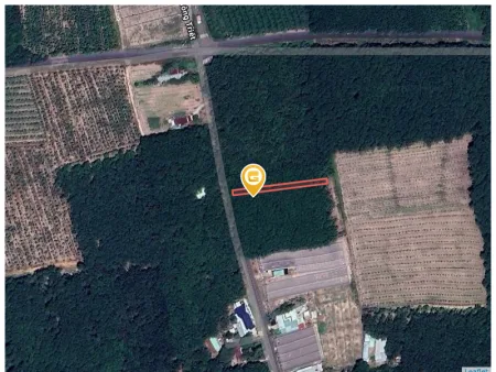 Bán đất 447.9m² có sẵn 100m² thổ cư ngang 5m giá 566 triệu tại Xã Phước Thành