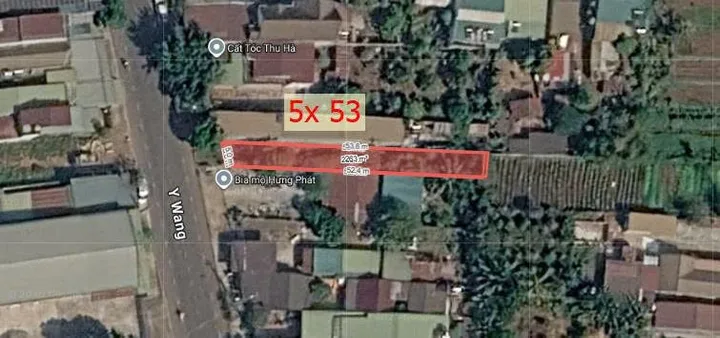 Bán Đất thôn tâ Hưng MT YWANG 261.7m2 có sẵn 60 m2 thổ cư giá 4.3 tỷ tại Phường Ea Kao Đắk Lắk