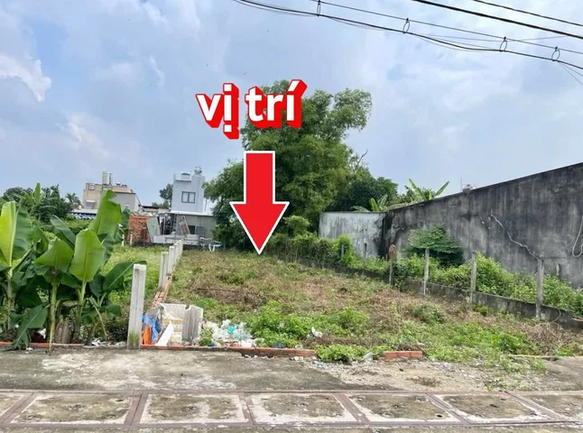 Bán lô đất 150m2. Giá 1 tỷ 200 triệu. Gần chợ Việt Kiều, xã Tân Thông Hội, Củ Chi, SHR.