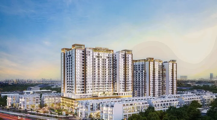 Nhận booking suất ngoại giao dự án Atera central, full nội thất xách valy về ở, từ 48tr/m