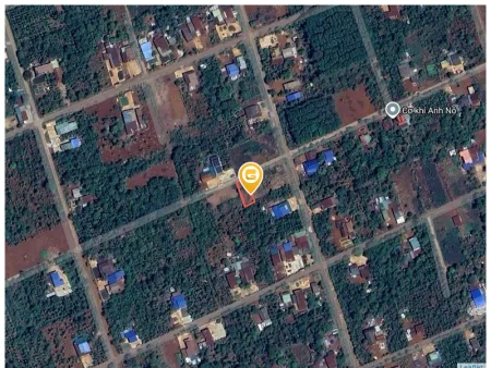 Bán đất 248.6m² có sẵn 60m² thổ cư ngang 10m giá 460 triệu tại Xã Cuôr Đăng