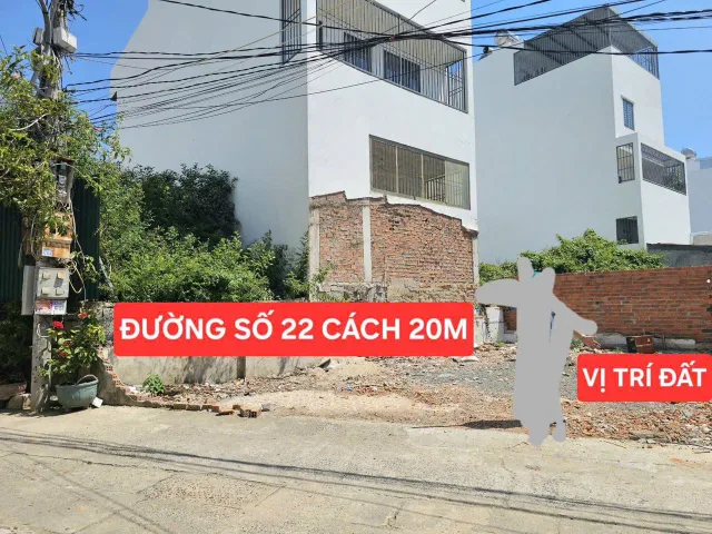 Bán 2 lô đất đất hẻm ôtô thông sát đường số 22 Phường Nam Nha Trang Khánh Hòa 0985451850