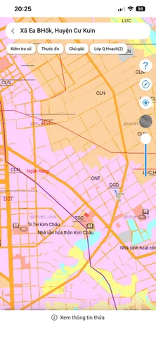 Bán đất 606.1m² có sẵn 60m² thổ cư ngang 10m giá 750 triệu tại Xã Dray Bhăng