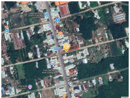 Bán đất 797.8m² có sẵn 100m² thổ cư ngang 10m tại Xã Phước Thành