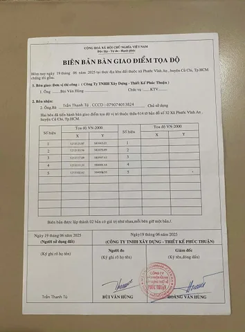 Bán đất 437.7m² có sẵn 100m² thổ cư ngang 10m giá 3.6 tỷ tại Xã Củ Chi