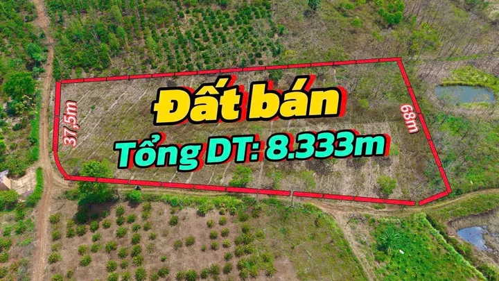 Bán đất 8461.4m² ngang 100m giá 1.45 tỷ tại Xã Ea M’Droh