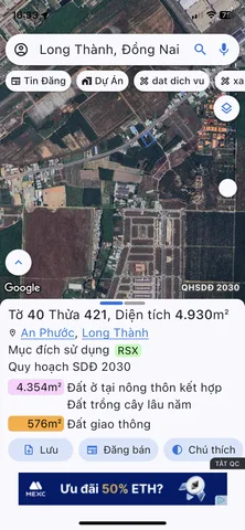 Mặt tiền Khu công nghiệp long đức