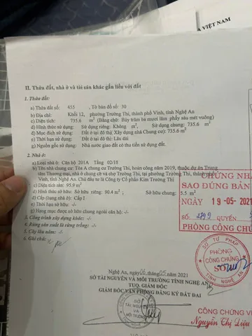 Bán Chung Cư Kim Trường Thi - 58 Võ Thị Sáu Thành Phố Vinh