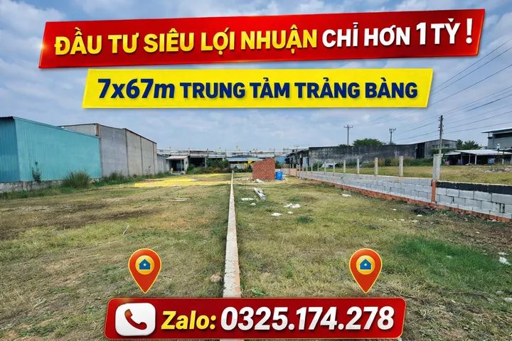 🔥 SIÊU HOT ĐẦU NĂM - ĐẦU TƯ SIÊU LỢI NHUẬN VỚI CHỈ HƠN 1TỶ 🔥