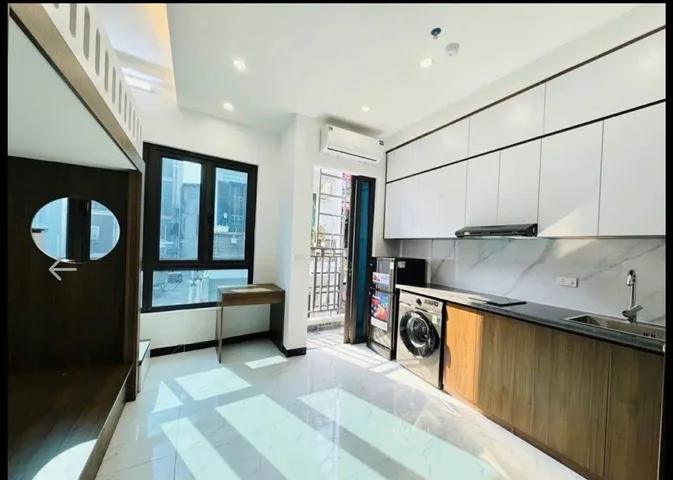 Chung cư mini Cổ Linh, 100m x 8 tầng, 26 phòng cao cấp khép kín, dòng tiền 130tr/tháng