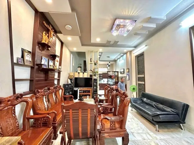 Nhà 4 tầng BTCT - Hẻm ô tô Huỳnh Tấn Phát - kế KCX - ngang 5m - Nhỉnh 9 tỷ