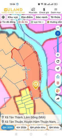 Bán đất 10000m² ngang 100m giá 3.5 tỷ tại Xã Tân Thành