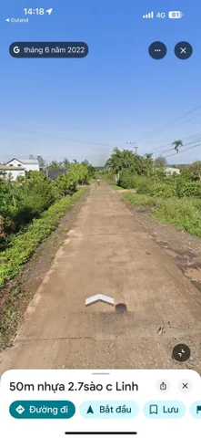 Bán đất 2733.2m² có sẵn 400m² thổ cư ngang 50m giá 7 tỷ tại Xã Phú Xuân