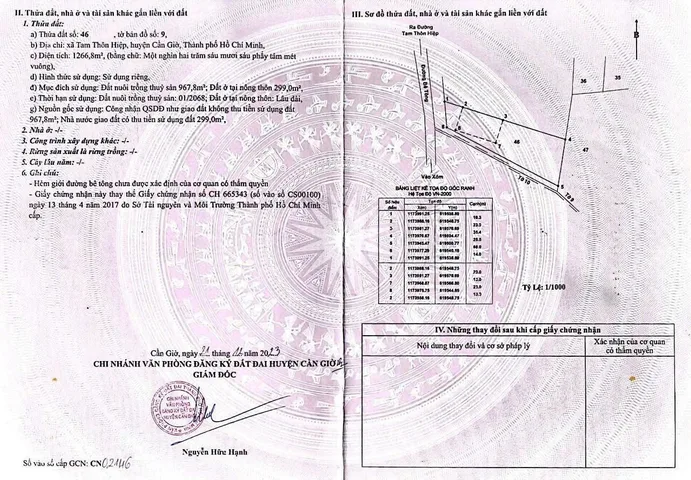 Bán nhà vườn nghỉ dưỡng mặt tiền đường nhựa Bình Khánh Cần giờ chưa đến 16tr/m2