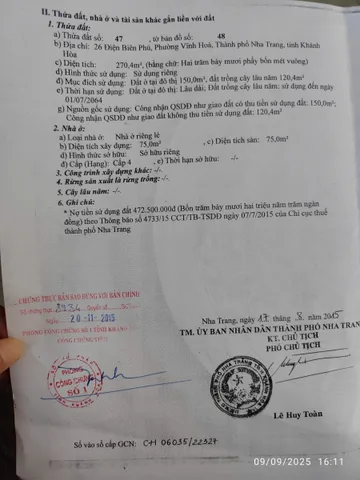 NHA TRANG - ĐẤT ĐẸP, GIÁ TỐT, VỊ TRÍ NGON PHÙ HỢP ĐỂ LÀM ĂN KINH DOANH, ĐT : 0939267479