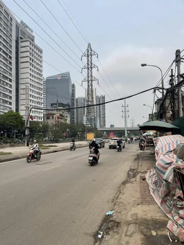 BÁN TÒA NHÀ MẶT ĐƯỜNG TAM TRINH. 110M2 - 6 TẦNG. THANG MÁY.
