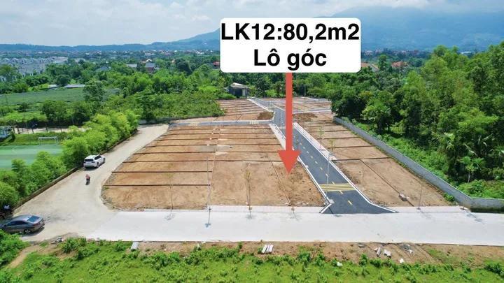 Bán lô góc 80m2 đất nền khoáng nóng Vườn Vua Resort sẵn sổ đỏ tiềm năng tăng giá nhanh đón sóng đầu tư đất ven đô Hà Nội