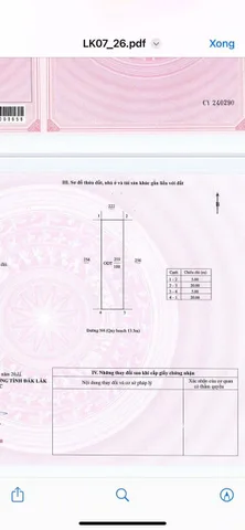 Bán đất 100m² full thổ cư ngang 5m giá 8.29 tỷ tại Phường Tân An