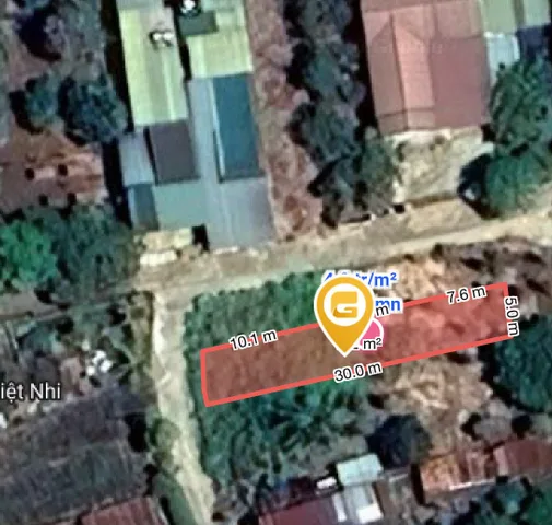 Bán đất 151.9m² có sẵn 60m² thổ cư ngang 5.0m giá 740 triệu tại Xã Hòa khánh
