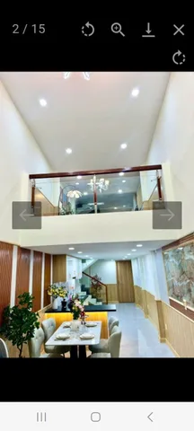 Nhà hẻm ba gác , 59m2 , 3 lầu , Bình Thạnh , giá 7.9 tỷ .