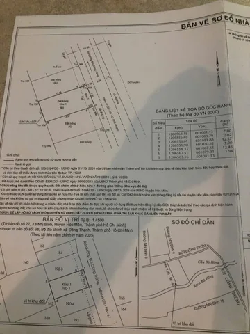 Bán đất 100.9m² có sẵn 80m² thổ cư ngang 7m giá 3.3 tỷ tại Xã Đông Thạnh