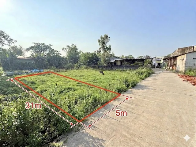 Bán lô 155m2, full thổ cư, cách DT609B vào đúng 150m, chỉ 1ty0xx