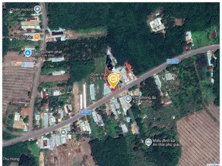 Bán đất 645.5m² có sẵn 100m² thổ cư ngang 10m tại Xã Phước Thành